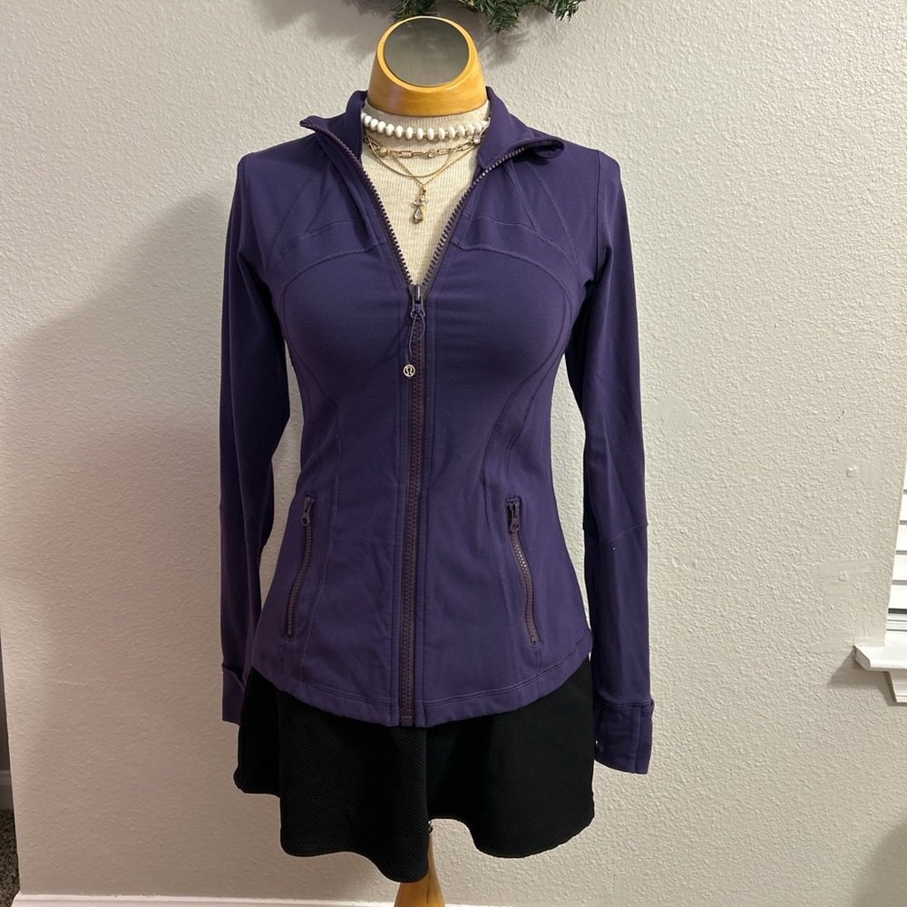 Purple Lululemon define jacket